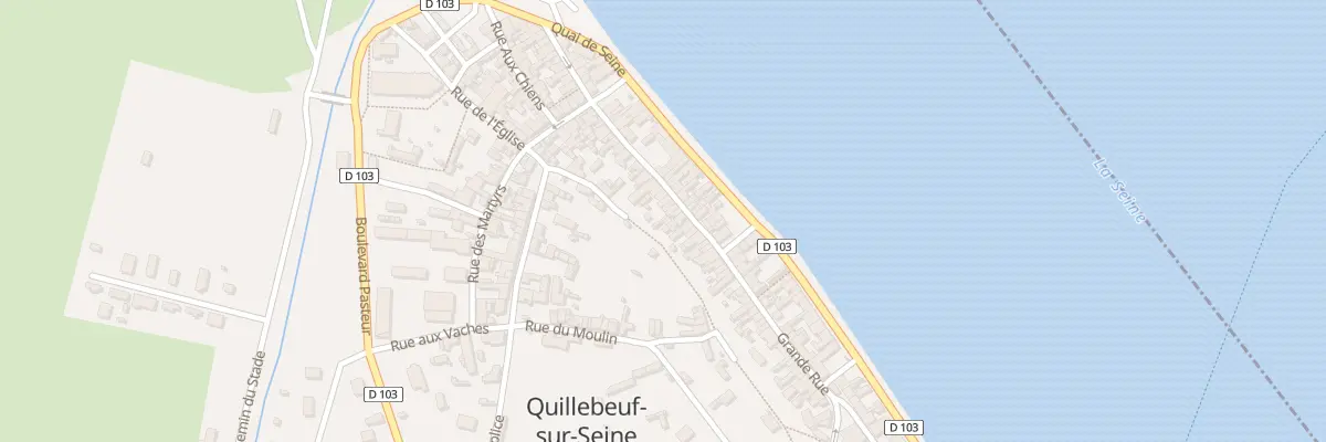 Plan du 50 Gr Grande Rue à Quillebeuf-sur-Seine