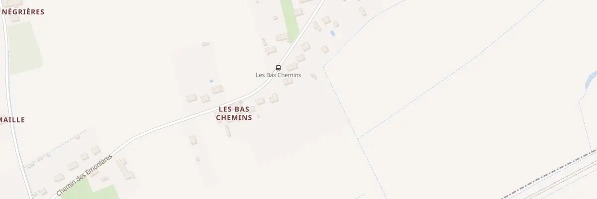 Plan du 25 Che des Emonières à Berthenay
