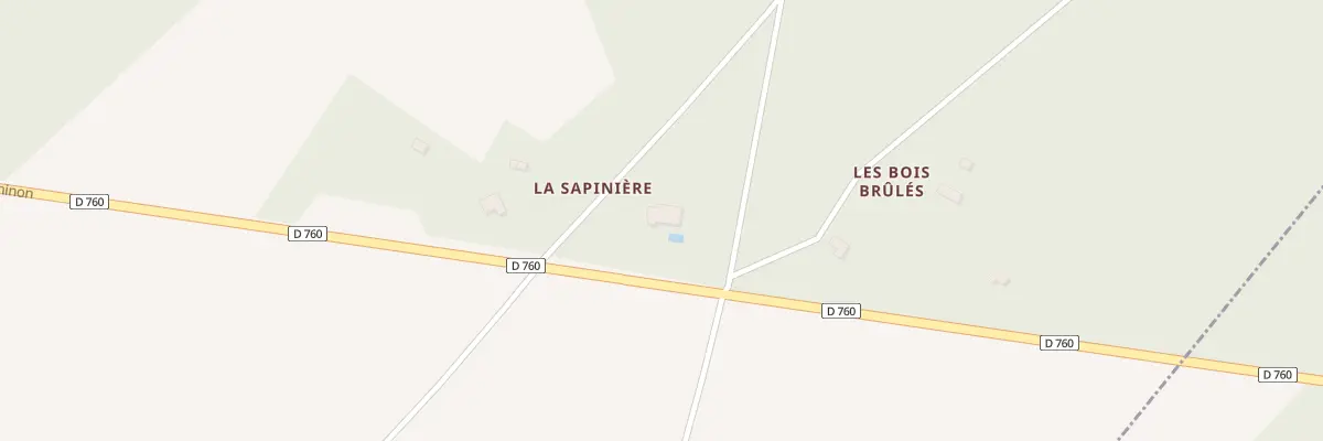 Plan du 386 Rte de Chinon à Trogues