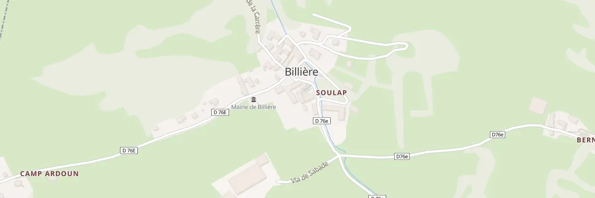 Plan du 3 Le Village à Billière