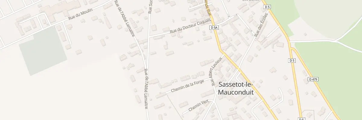 Plan du 9 Rue Sombre à Sassetot-le-Mauconduit