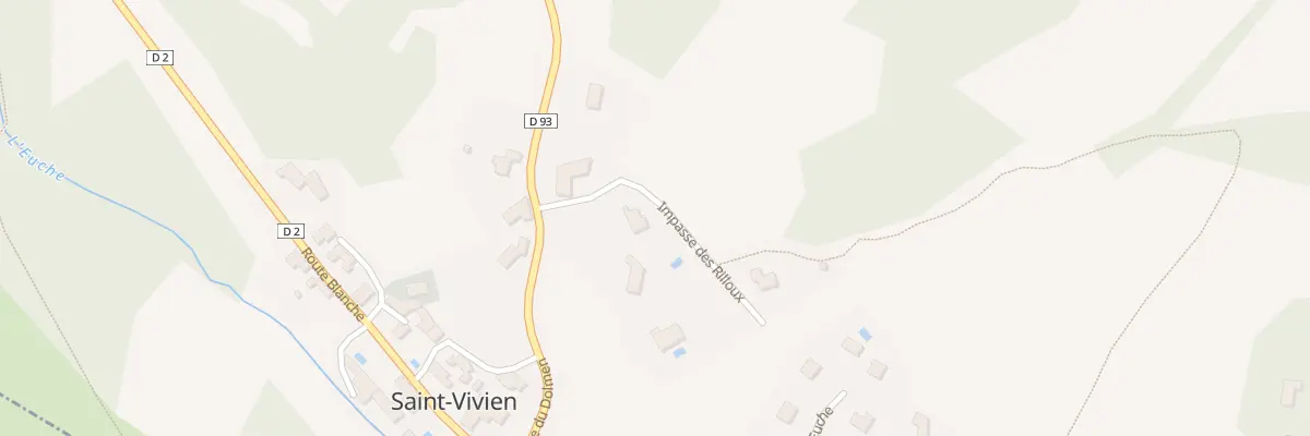 Plan du 1011 Les Rilloux à Paussac-et-Saint-Vivien