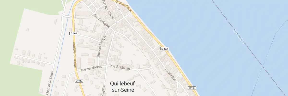 Plan du 58 Gr Grande Rue à Quillebeuf-sur-Seine