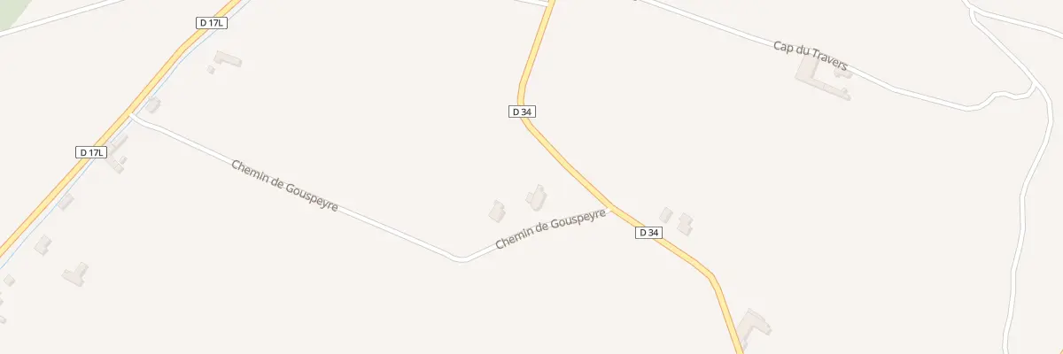 Plan du 5 Che de Gouspeyre à Boudrac