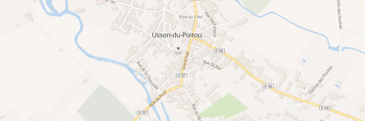 Plan du 4 Gr Grand Rue à Usson-du-Poitou