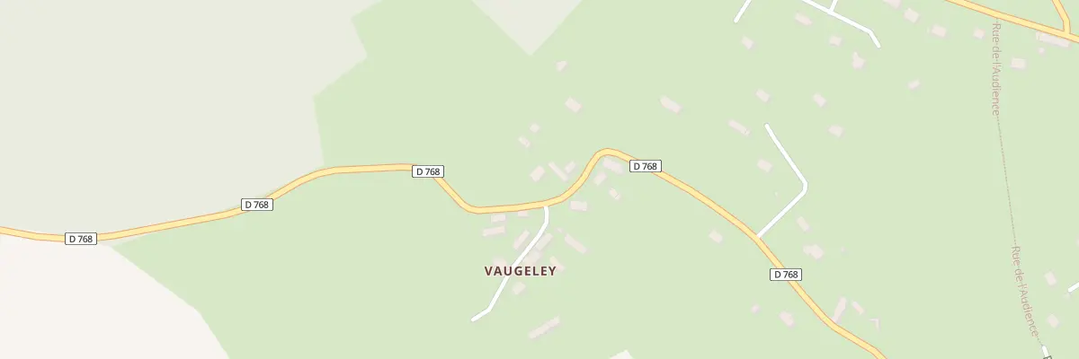 Plan du 40 Rte de Vaugelay à Soligny-la-Trappe