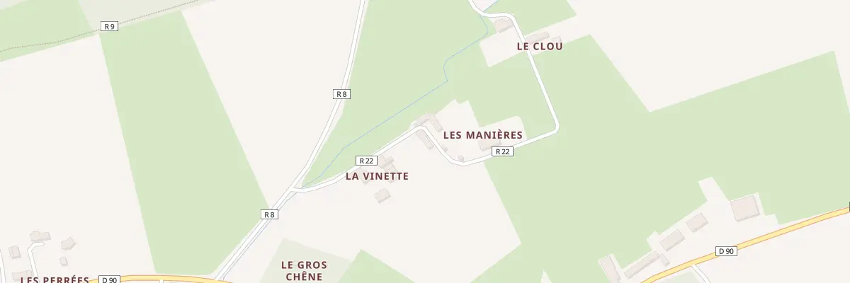 Plan du 4 Imp des Manières à Val-de-la-Hune