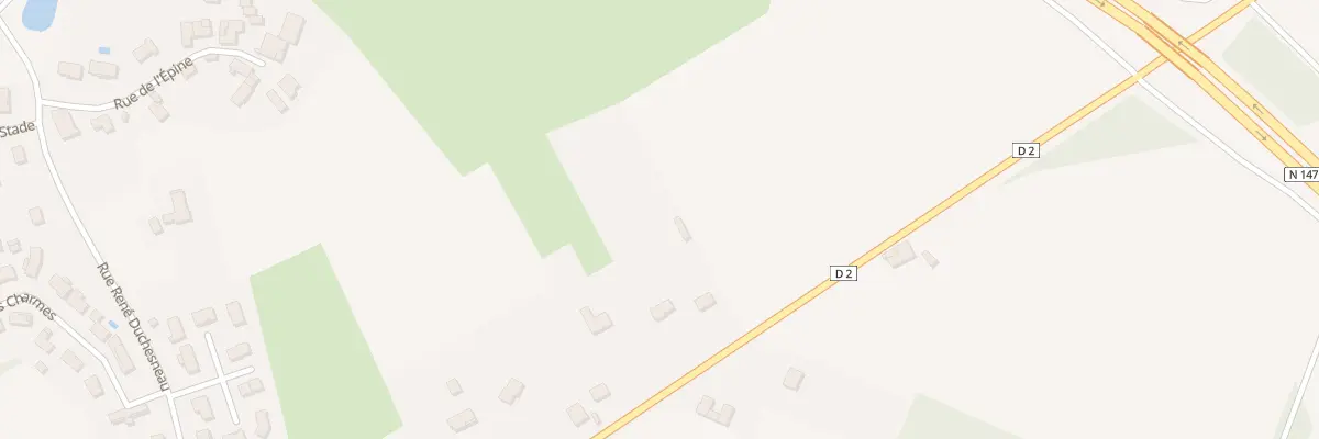 Plan du 37 Rte de Chauvigny à Fleuré