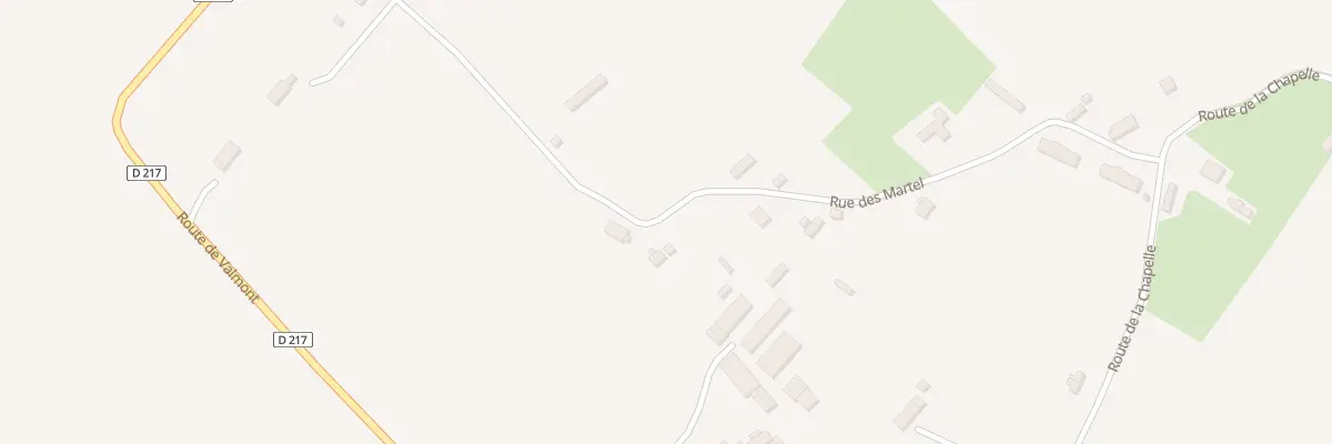 Plan du 6 Rue des Martel à Ypreville-Biville