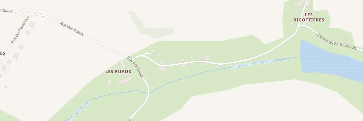 Plan du 6 Rue de la Fontaine à Neuil