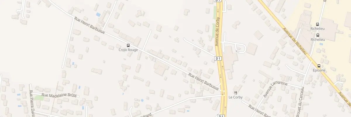 Plan du 74 Rue Henri Barbusse à Châtellerault