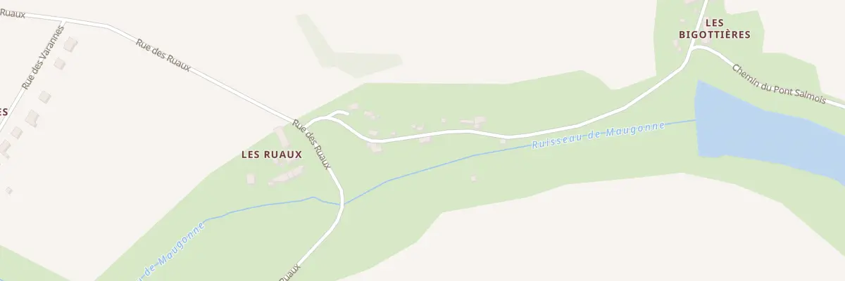 Plan du 3 Rue de la Fontaine à Neuil