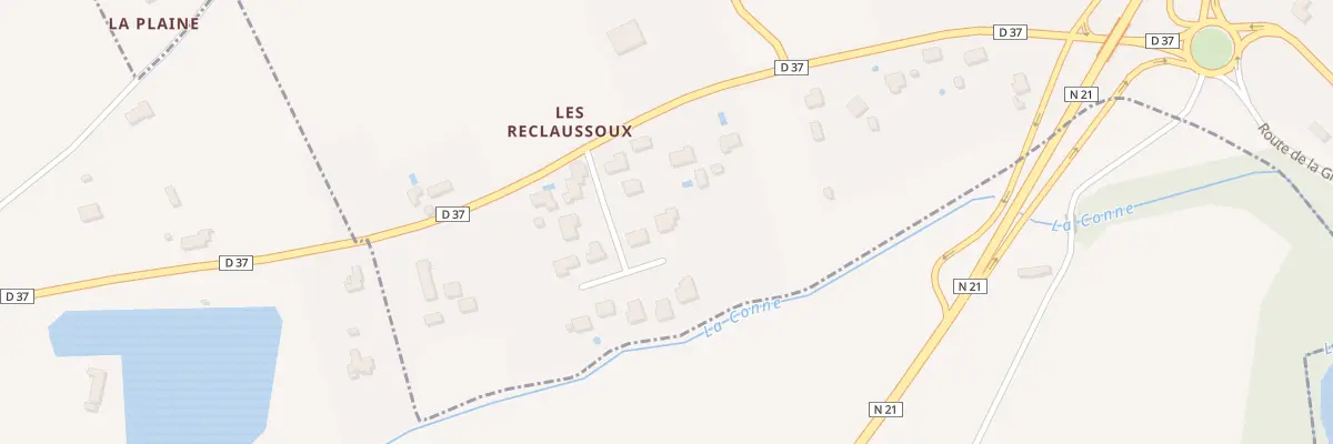 Plan du 200 Imp des Réclaussoux à Cours-de-Pile