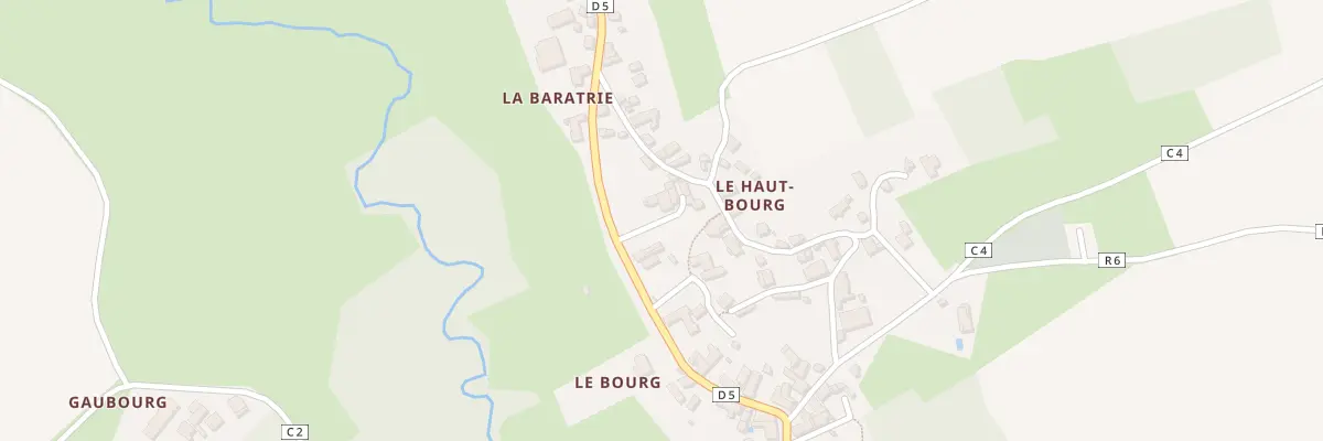 Plan du 16 Rue de l’Octroi à Villebourg