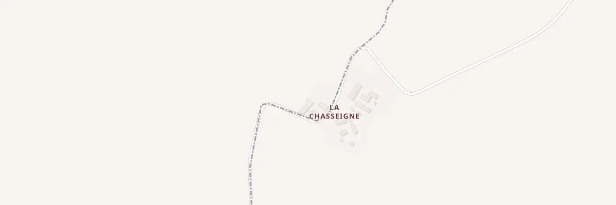 Plan du 25 La Chasseigne à Marigny-Marmande
