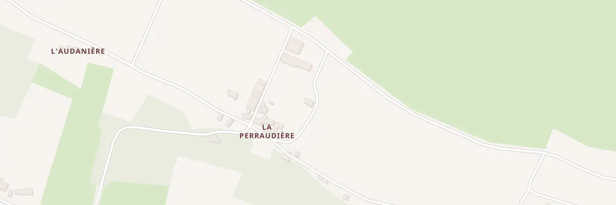 Plan du 23 La Perraudiere à Marçon