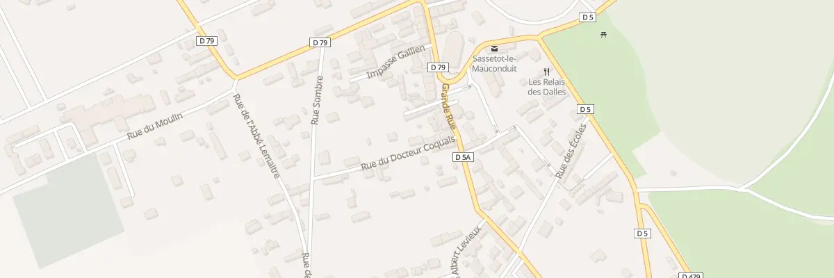 Plan du 4 Rue du Docteur Coquais à Sassetot-le-Mauconduit