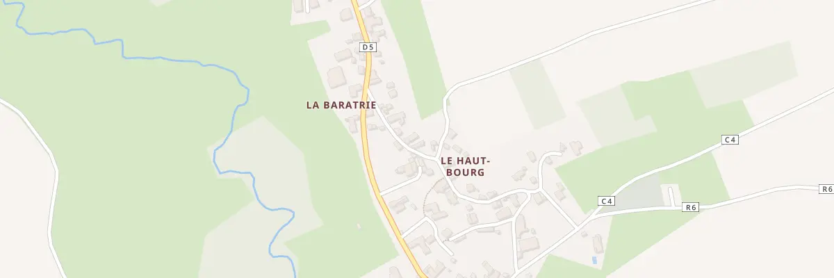 Plan du 18 Rue du Château à Villebourg