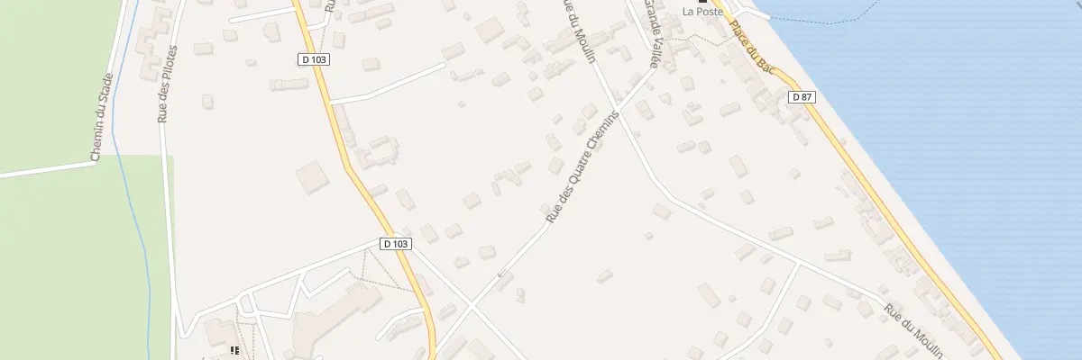Plan du 9 Rue des Quatre Chemins à Quillebeuf-sur-Seine