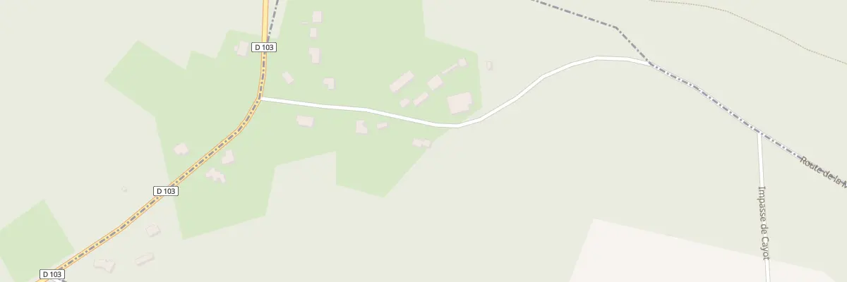 Plan du 3007 Rte de la Motte Castrale à Léguillac-de-l’Auche