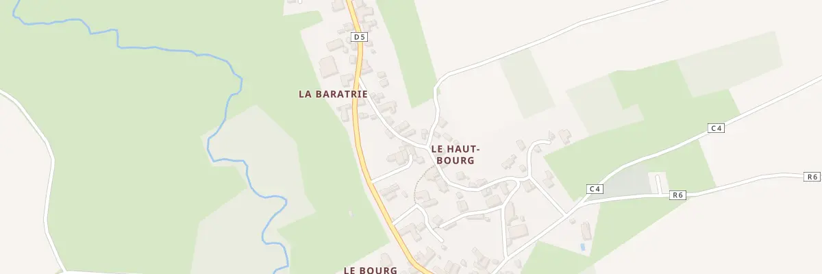 Plan du 14 Rue du Château à Villebourg