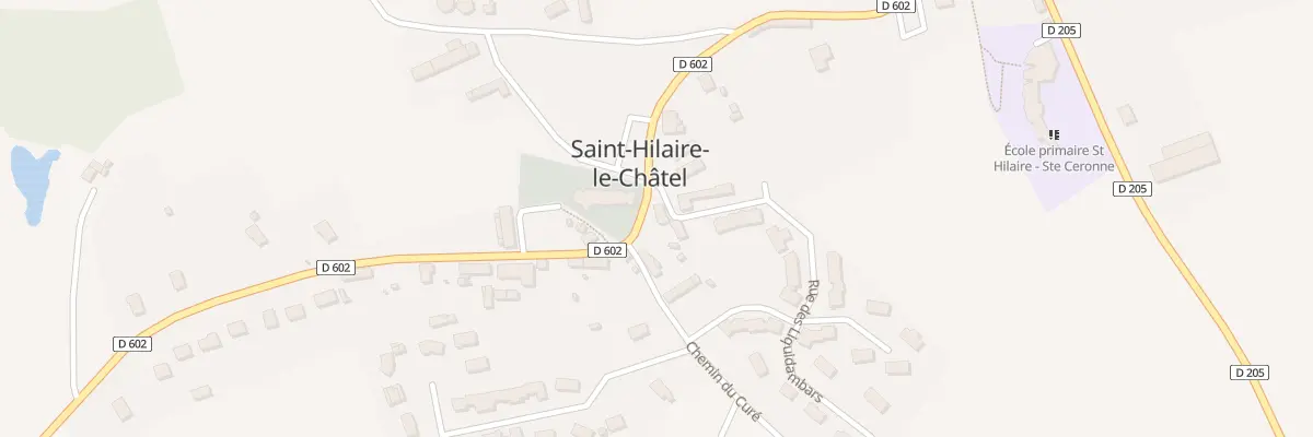 Plan du 6 Rue Stanislas Ratel à Saint-Hilaire-le-Châtel