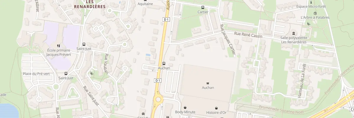 Plan du 28 Av Camille Page à Châtellerault