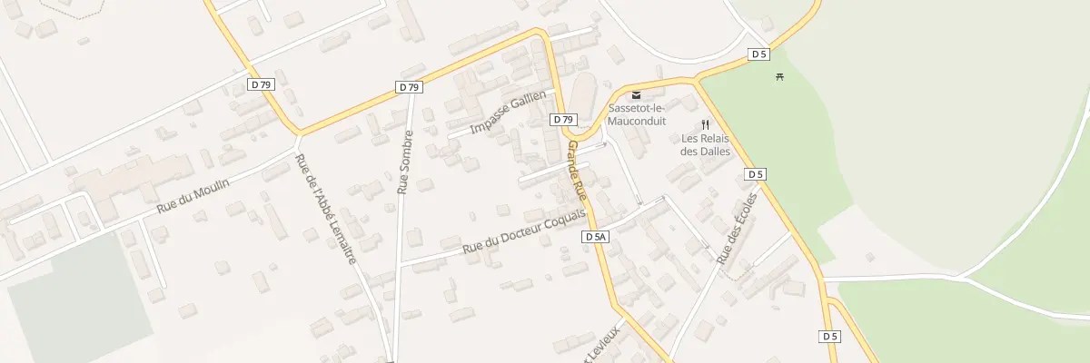 Plan du 3 Imp de l’Eglise à Sassetot-le-Mauconduit