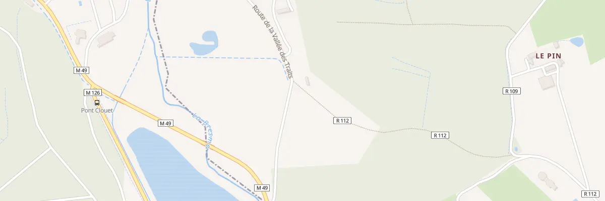 Plan du 795 Le Pont Clouet à Luynes
