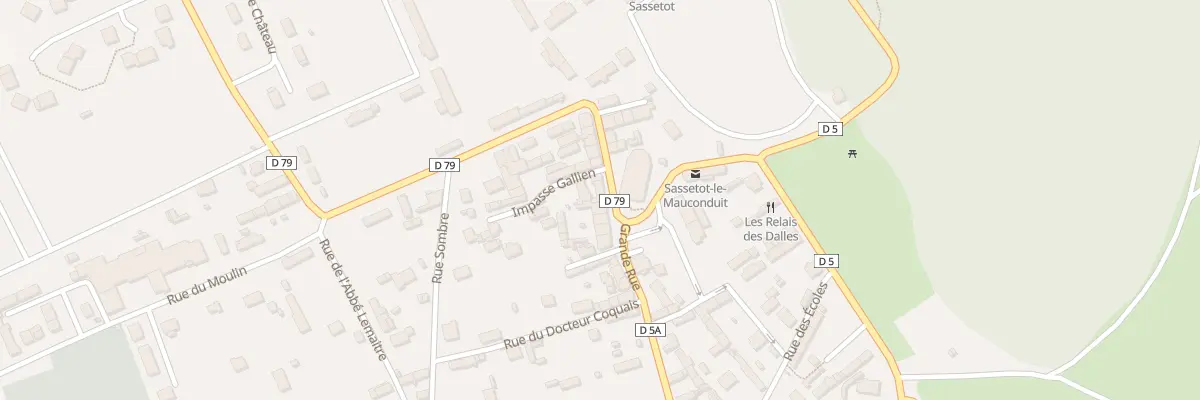 Plan du 16 Grande Rue à Sassetot-le-Mauconduit