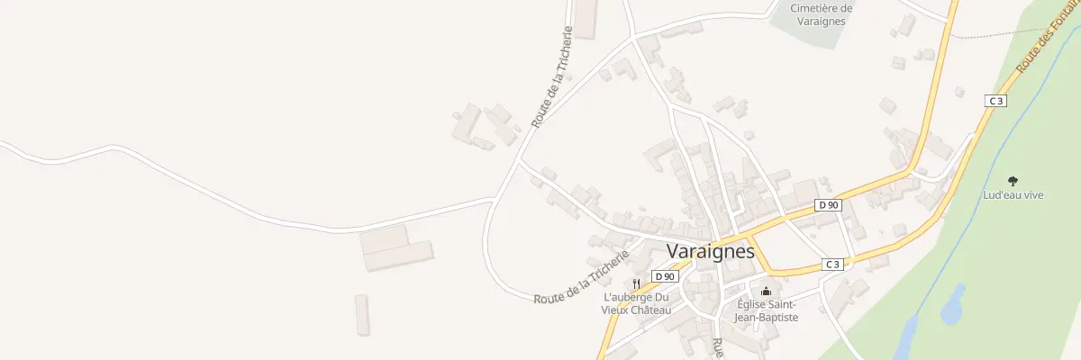 Plan du 163 Rue du Périgord à Varaignes