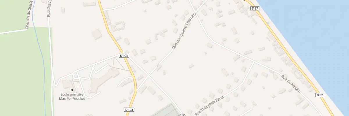 Plan du 8 Rue des Quatre Chemins à Quillebeuf-sur-Seine