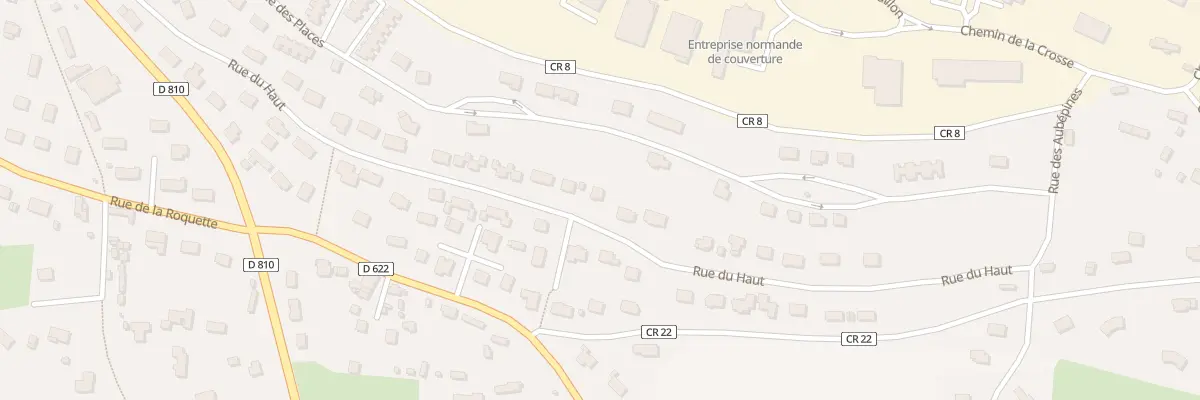 Plan du 469 Rue du Haut à Pont-Audemer