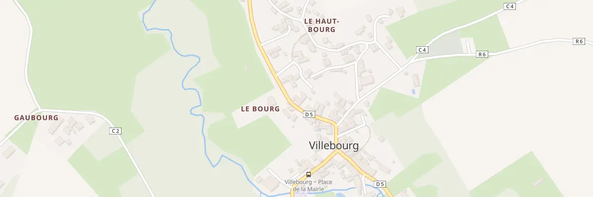 Plan du 8 Rue de l’Octroi à Villebourg