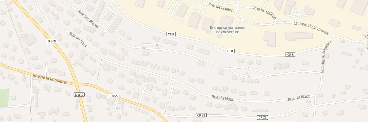 Plan du 482 Rue des Places à Pont-Audemer