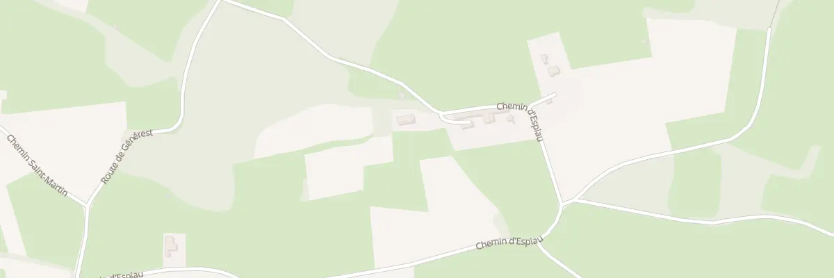 Plan de Polancot à Aventignan