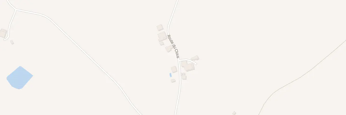 Plan du 605 Rte du Clous à Ségalas