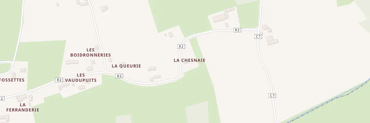 Plan du 5186 La Chesnaie à Saint-Pierre-du-Lorouër