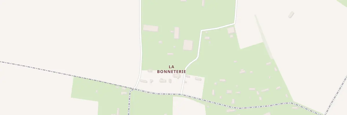 Plan du 20 La Bonneterie au Favril