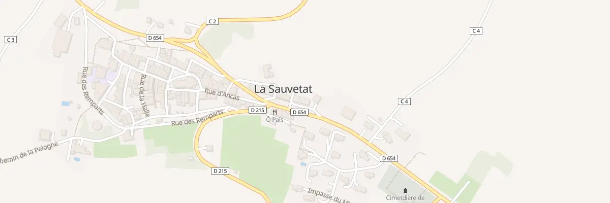 Plan du 4 Prom de l’Ormeraie à La Sauvetat