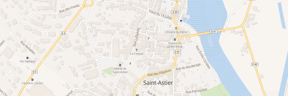 Plan du 11 Rue Daumesnil à Saint-Astier