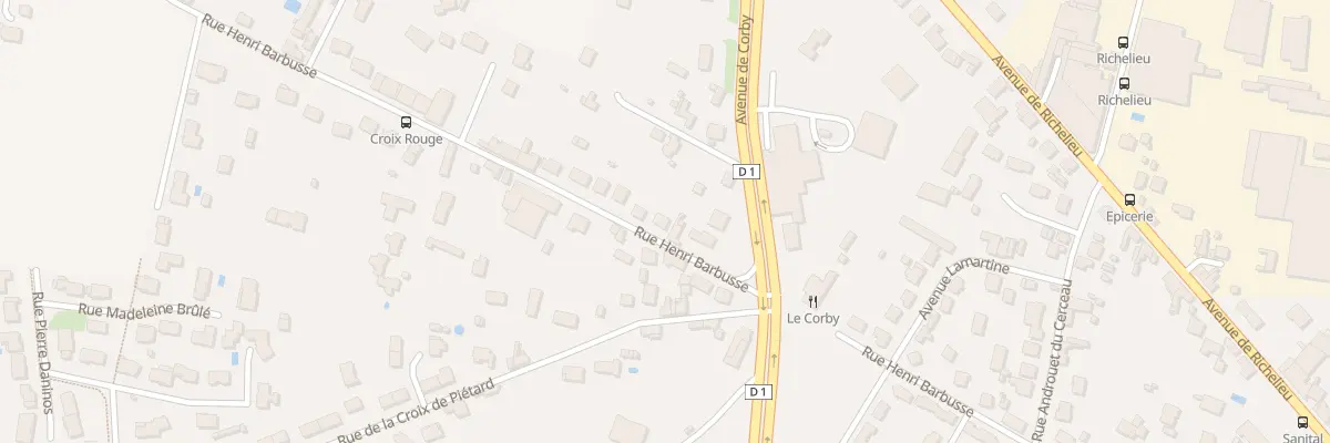 Plan du 66 Rue Henri Barbusse à Châtellerault