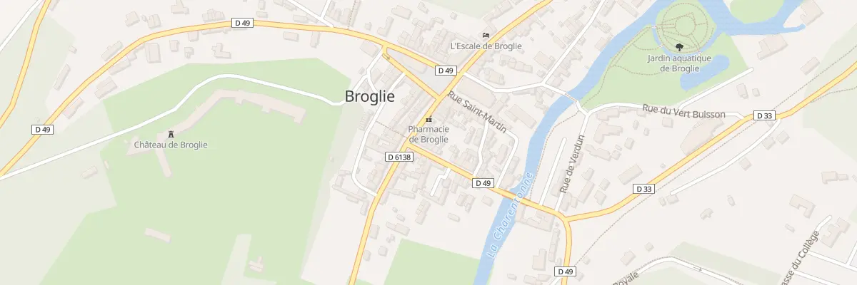 Plan du 3 Rue de la Victoire à Broglie