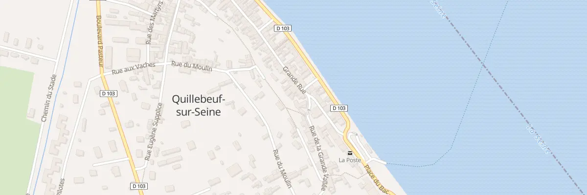 Plan du 108 Gr Grande Rue à Quillebeuf-sur-Seine