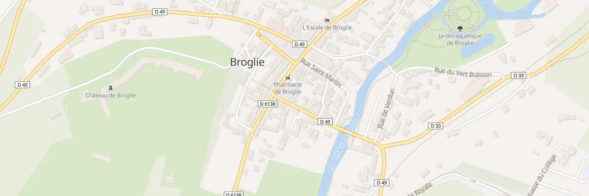 Plan du 7 Rue de la Victoire à Broglie