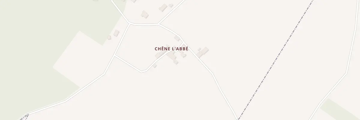 Plan du 3 Chêne l’Abbé à La Chapelle-Moulière