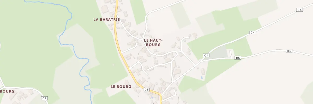 Plan du 8 Rue du Château à Villebourg