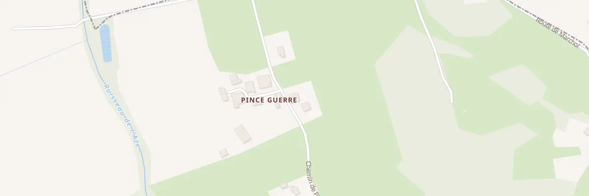 Plan du 1064 Che de Pinceguerre à Montpezat