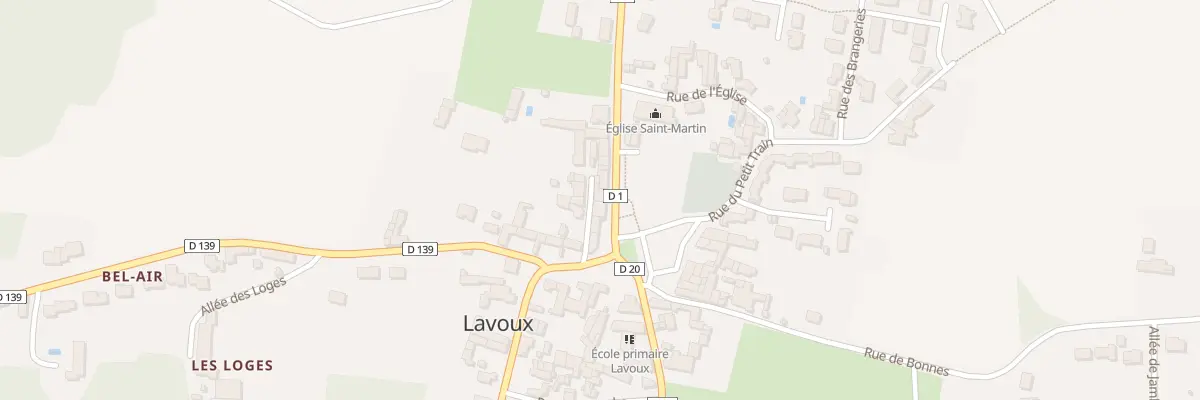 Plan du 5 Rue de Liniers à Lavoux