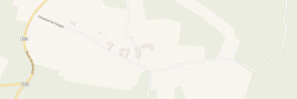 Plan du 453 Imp les Farges à Hautefaye